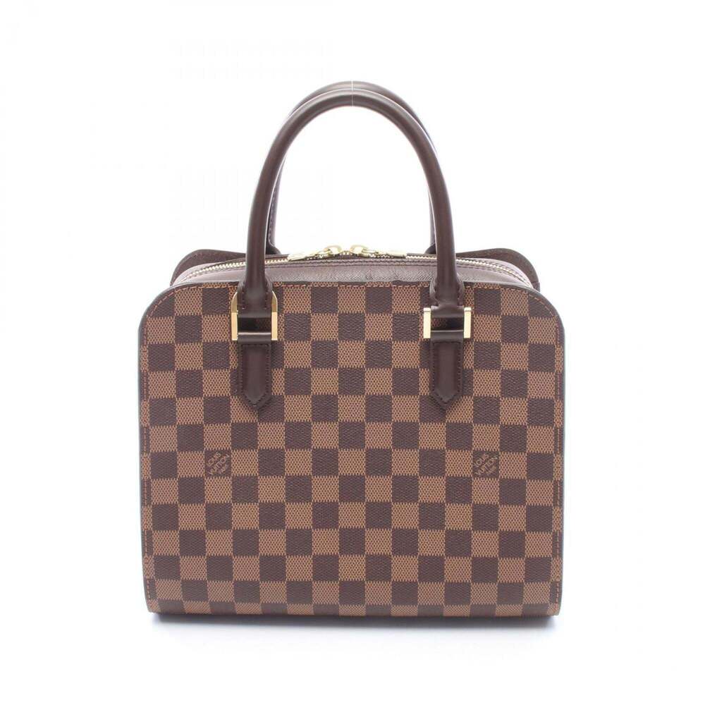 LOUIS VUITTON Brown Damier Leather Bag